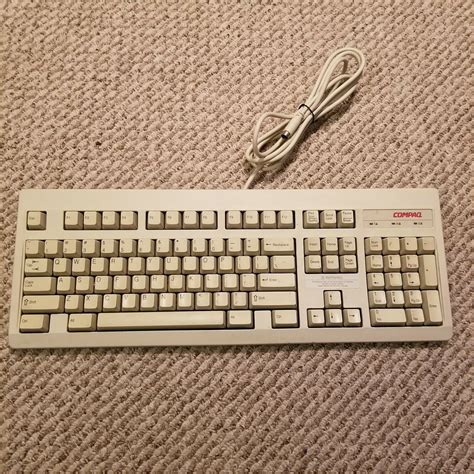 vintage compaq keyboard